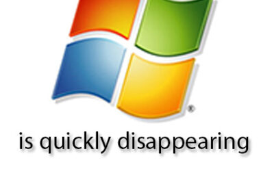 Windows 7 Disappearing Quickly