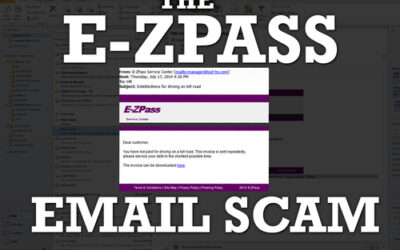 E-Z Pass Email: A Close Look